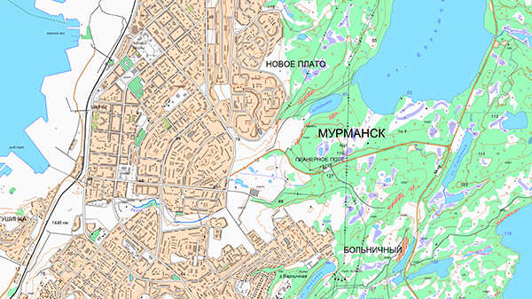 Карта озер Мурманской области с названиями | Информационный ресурс о рыбалке