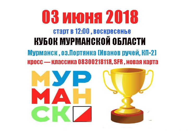 03 июня 2018 Кубок Мурманской области Кросс-классика